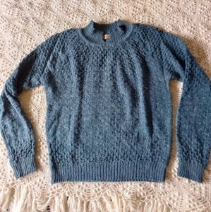 Vintage women's dark blue Levi Strauss sweater